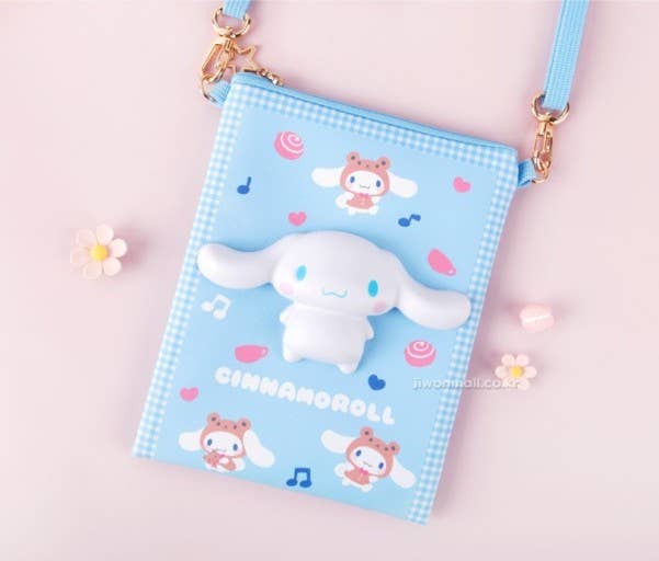 K-Wonderland - Wholesale Crossbody Bag - Women's - Sanrio Characters squeeze and bag, Phone, mobile Cross bag0