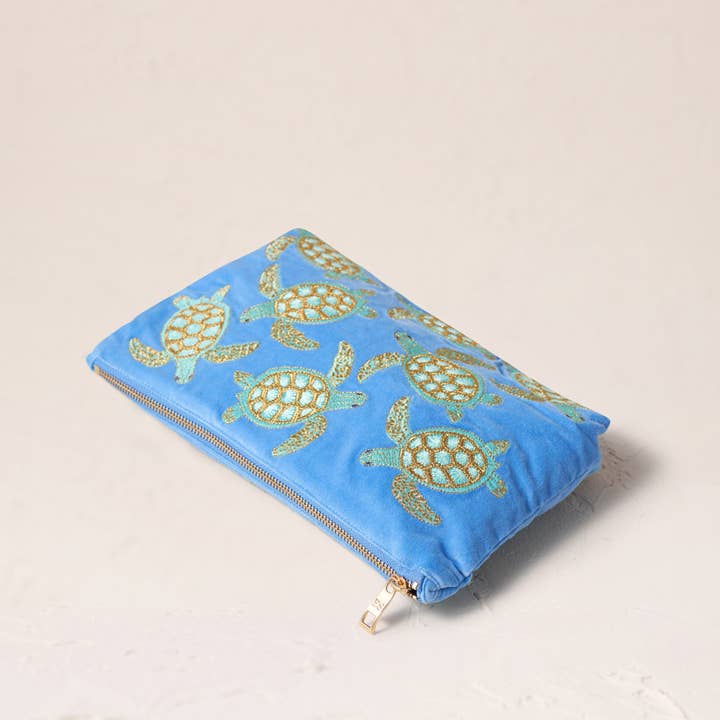 Elizabeth Scarlett Ltd - Wholesale Pouch - Women's - Turtle Conservation Everyday Pouch