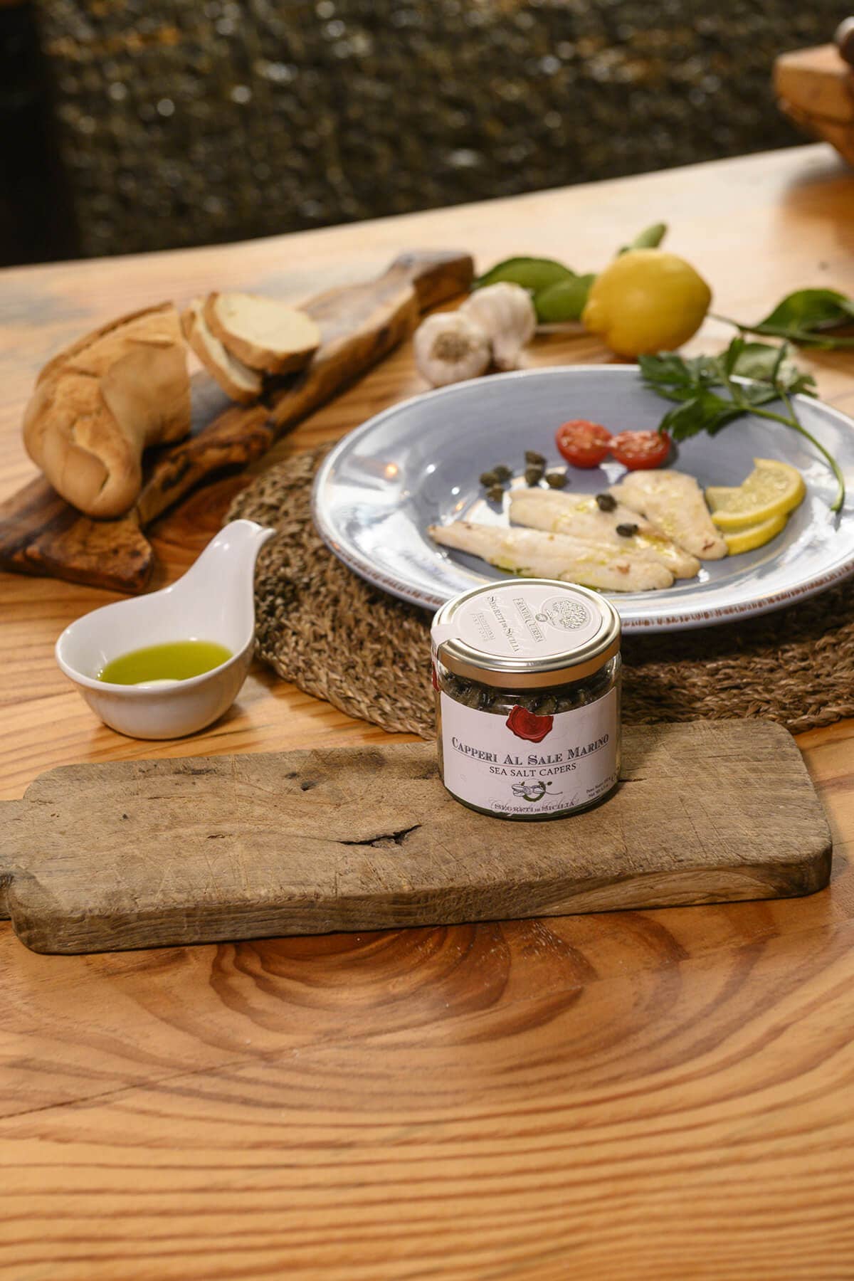 Frantoi Cutrera - Wholesale Pickled Vegetables - Capers in Sea Salt – Secrets of Sicily1