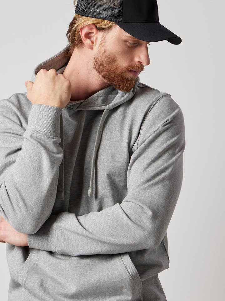 Certificeret hættetrøje i økologisk bomuld for engroshandel hos OWN OFF WITH NATURE