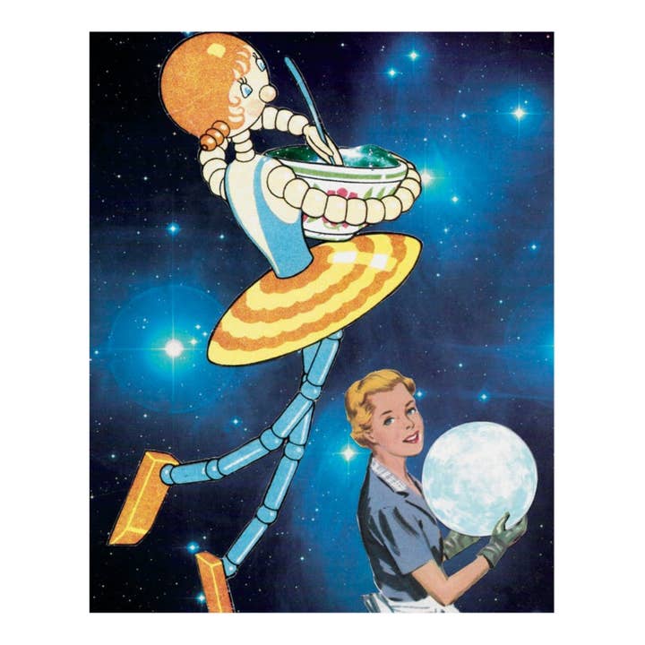 Justin Kipp Art – Großhandel Kunstdruck – Kunstdruck - Bäcker des Universums