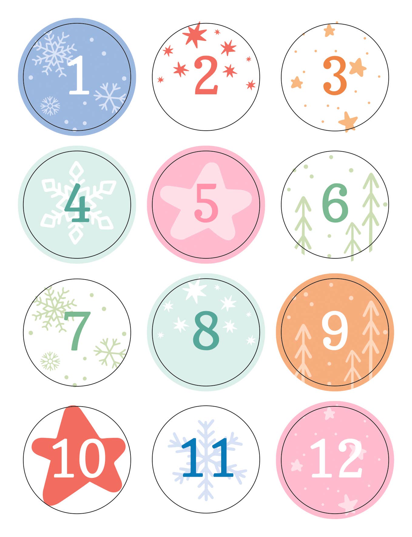 URSUS® / Buntpapierfabrik Ludwig Bähr GmbH & Co. KG – Großhandel Adventskalender – Adventskalender "Winter friends"3