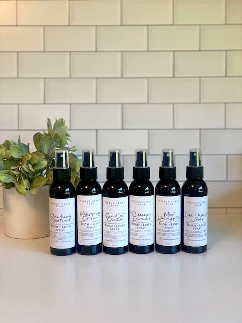 Tickle Creek Soap – wholesale Rums- och linnespray – Rumspray Naturlig luktborttagande 1