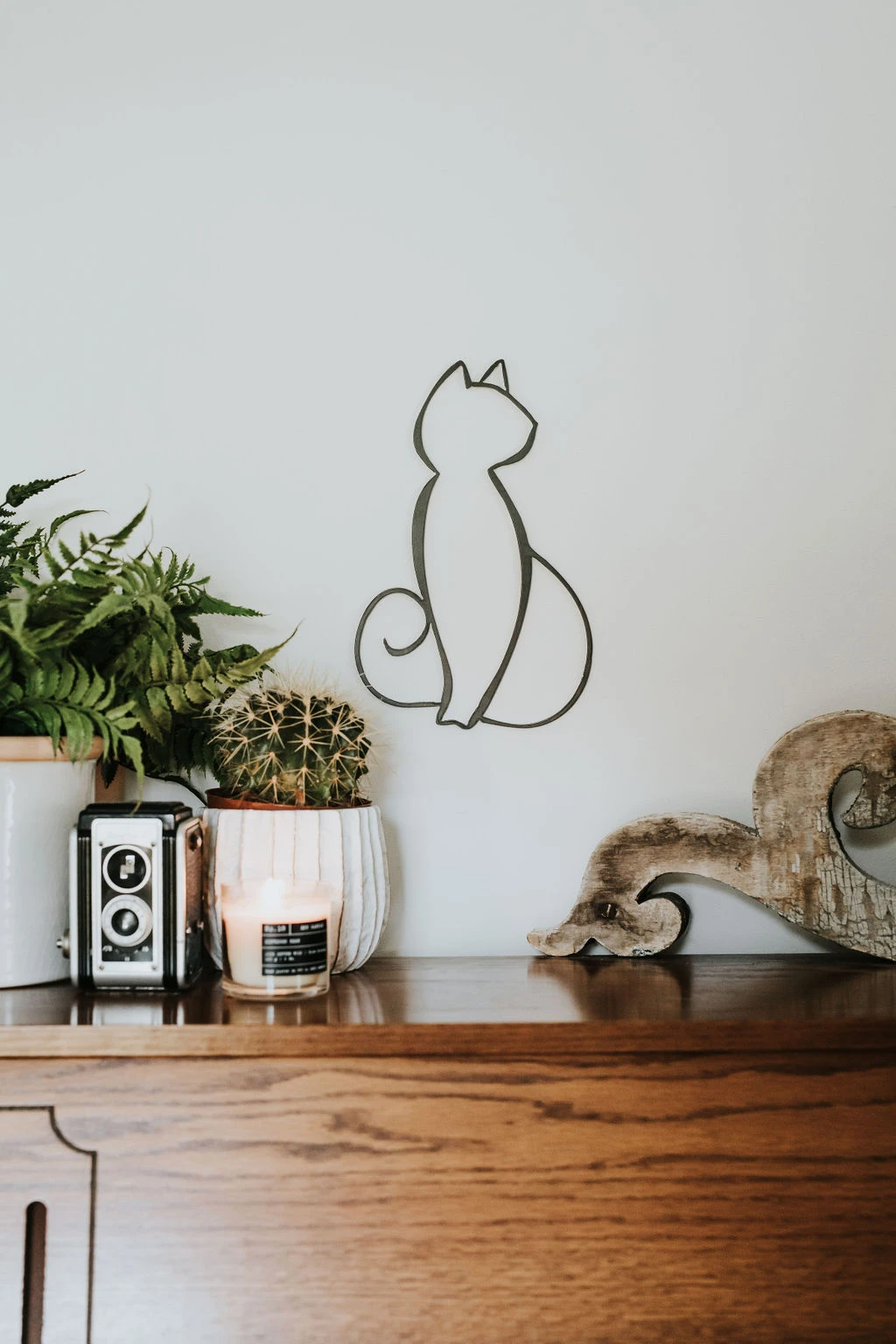 Keystone Steel Co. - Wholesale Wall Accent - Cat Wall Decor2