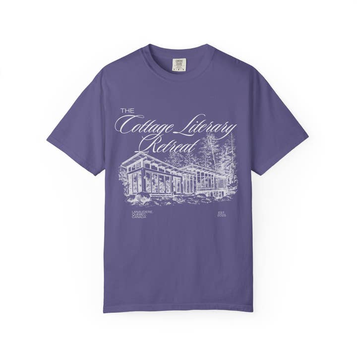 Shadowbound Spines LLC - Wholesale T-Shirt (Graphic) - Women's - Heated Rivalry The Cottage Literary Retreat Tee5
