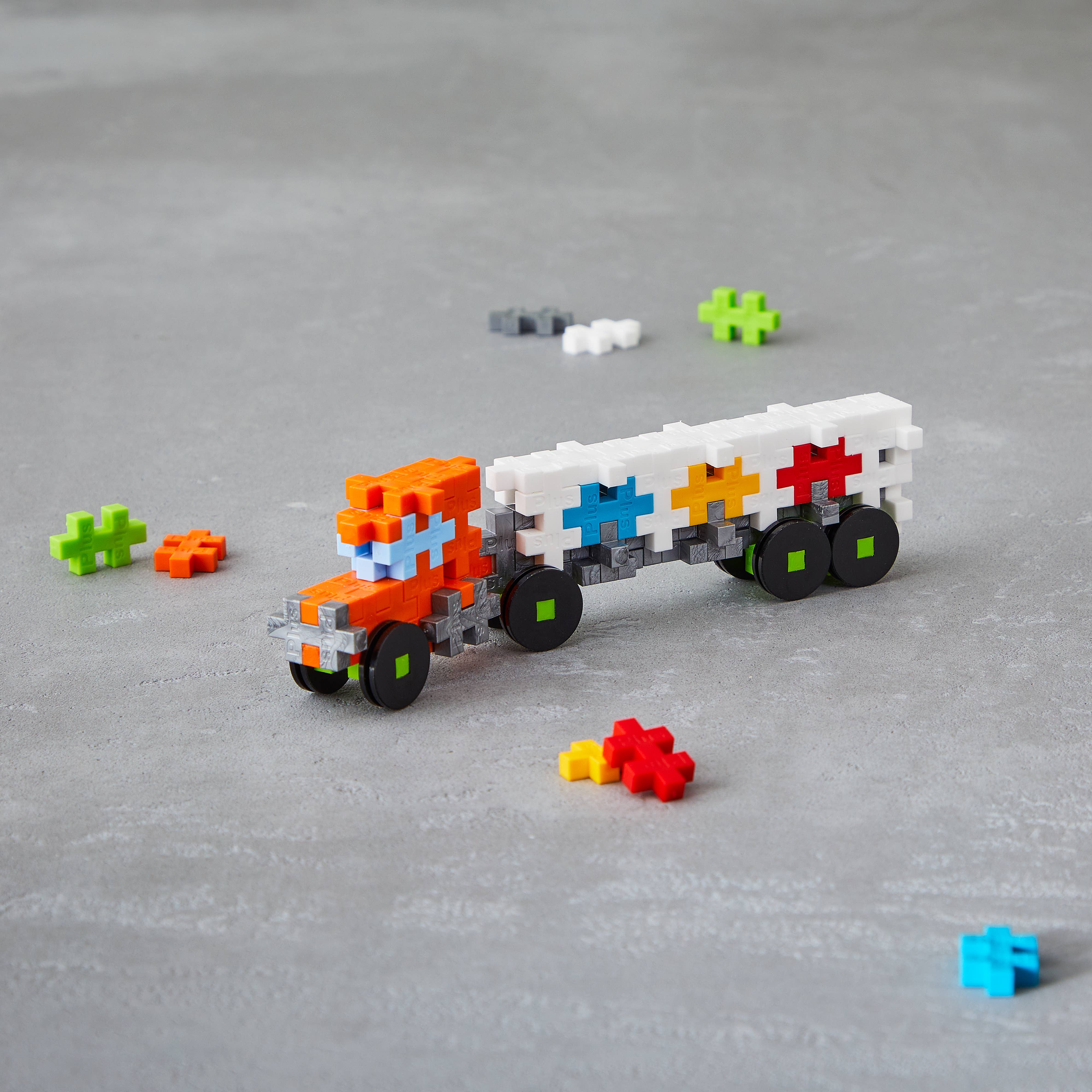 Plus-Plus USA - Wholesale Build-a-Toy - Kids - Tube - Semi Truck3