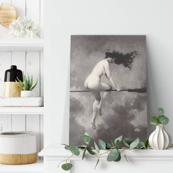 Bleak Boutique - Wholesale Art Print - "Departure for the Sabbath" by Albert Joseph Pénot Rectangl