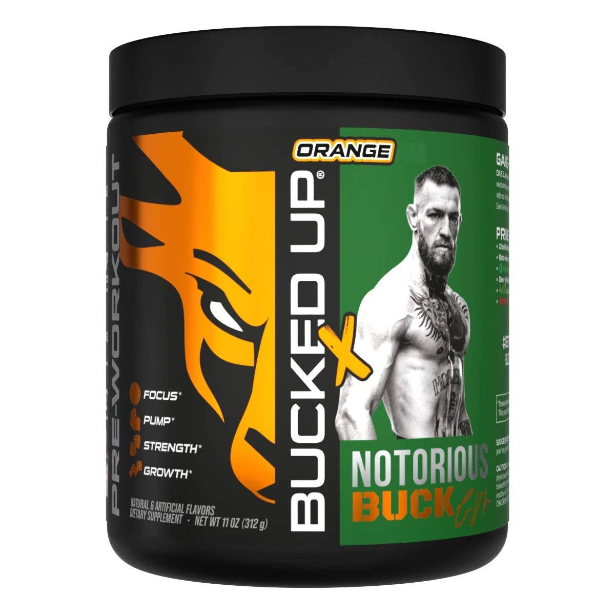 Campus Protein - Wholesale Protein/Superfood Powder - Bucked Up x Conor McGregor Pre Workout1