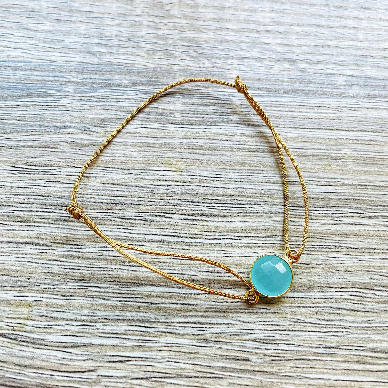 YSIE - Wholesale Charm/Dangle Bracelet - Alba sliding link natural stone bracelet7