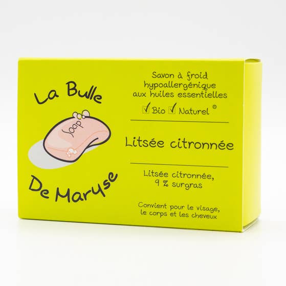 Savon litsee citronée voor wholesale door La Bulle de Maryse