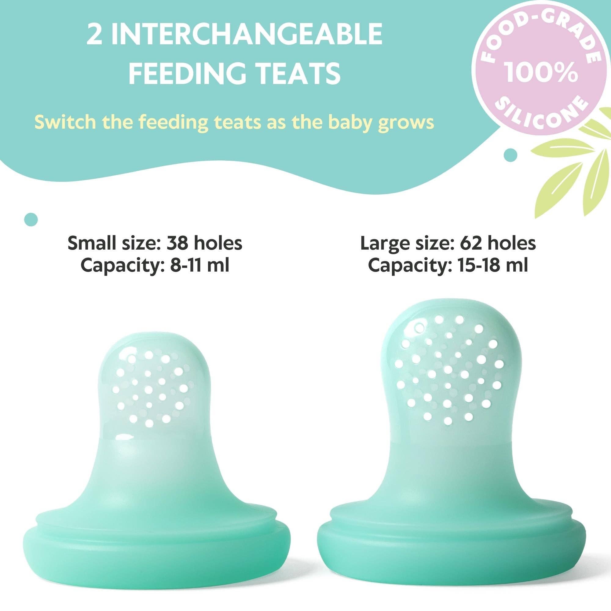 Vesta Baby - Wholesale Feeding Set - Baby - Baby Fruit Feeder Soft Silicone Food Nibbler Teether Set5