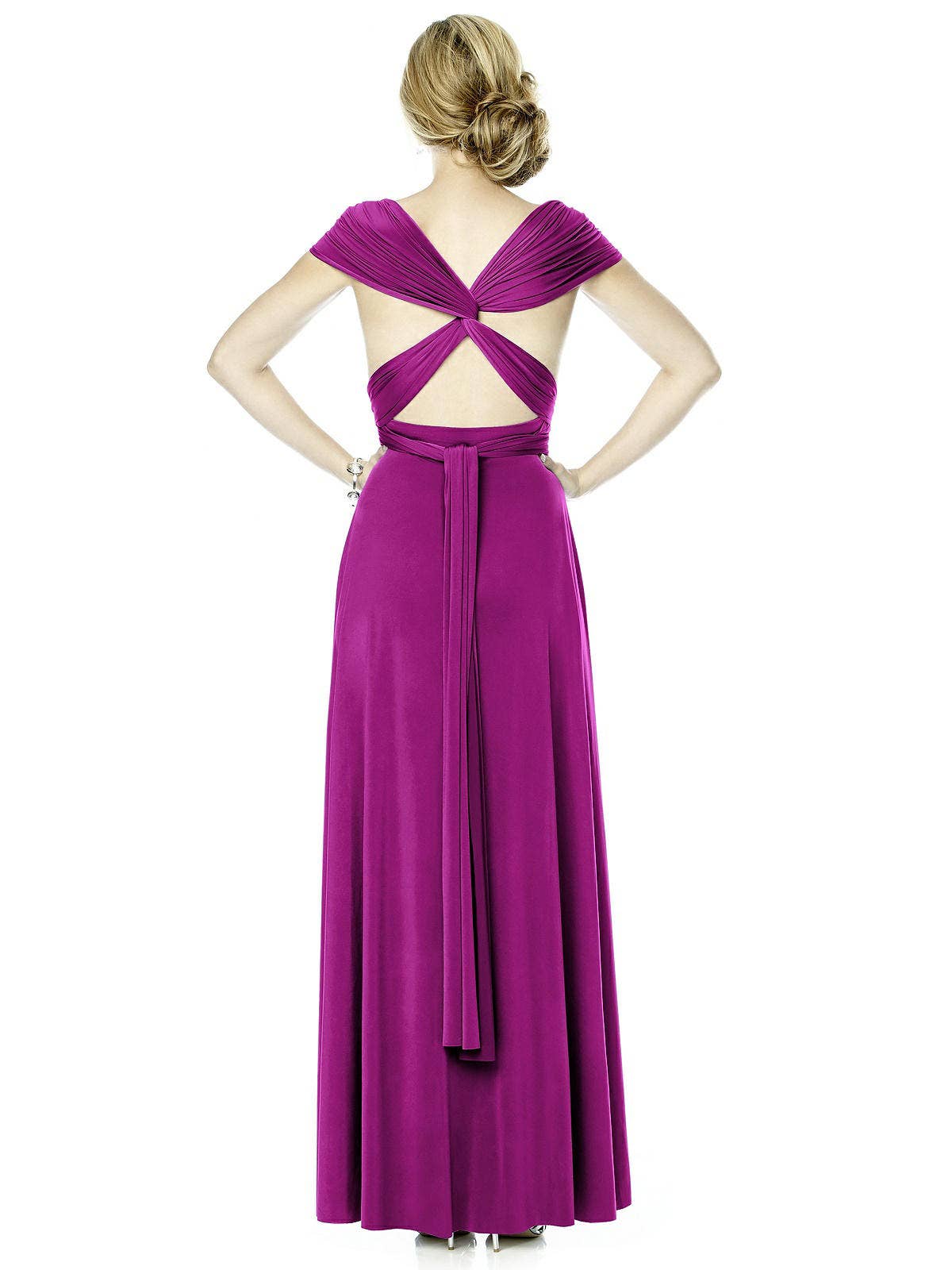 Dessy Group – Großhandel Kleid – Damen – Twist Wickelkleid: Lang70