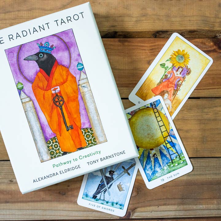 Red Wheel/Weiser LLC - Wholesale Tarot Cards - The Radiant Tarot: 78 Cards, Guide Book, Deluxe Keepsake8
