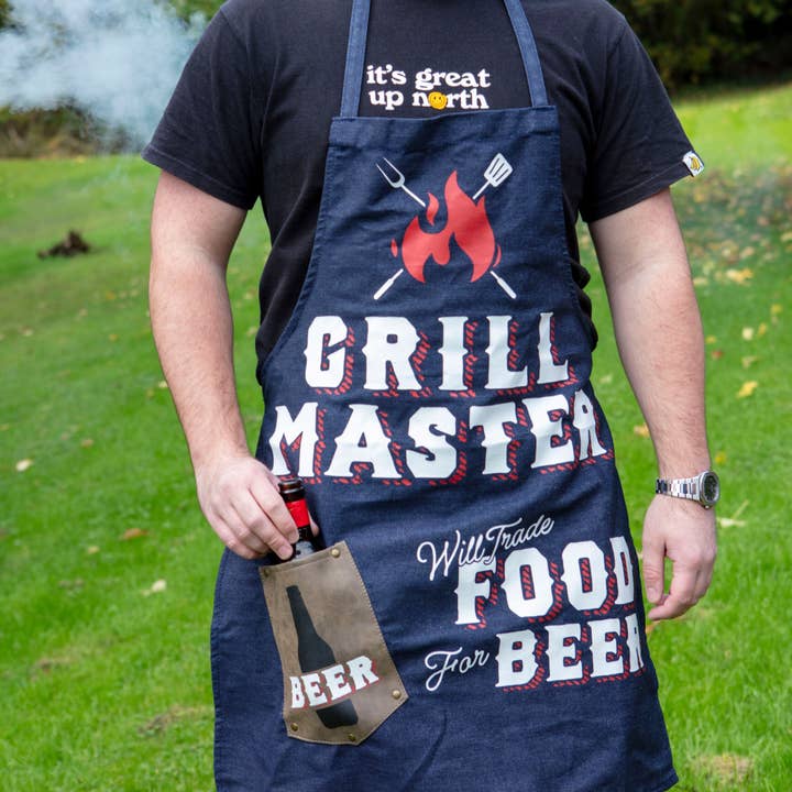 Boxer Gifts - Wholesale Apron - Grill Master Men's BBQ Apron - Father's Day Gifts for Dad
