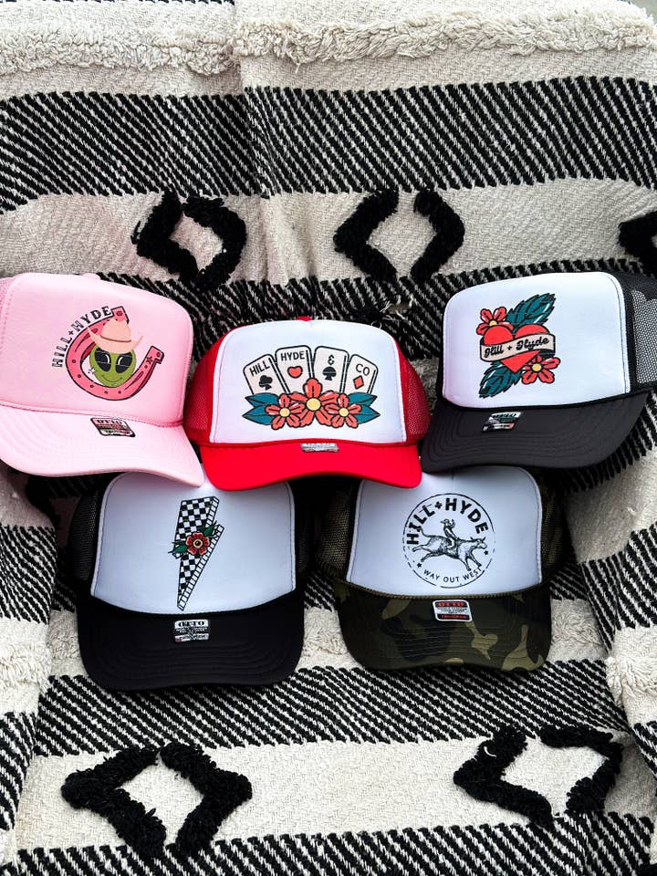 Hill + Hyde Trucker for wholesale by Hill + Hyde&Co