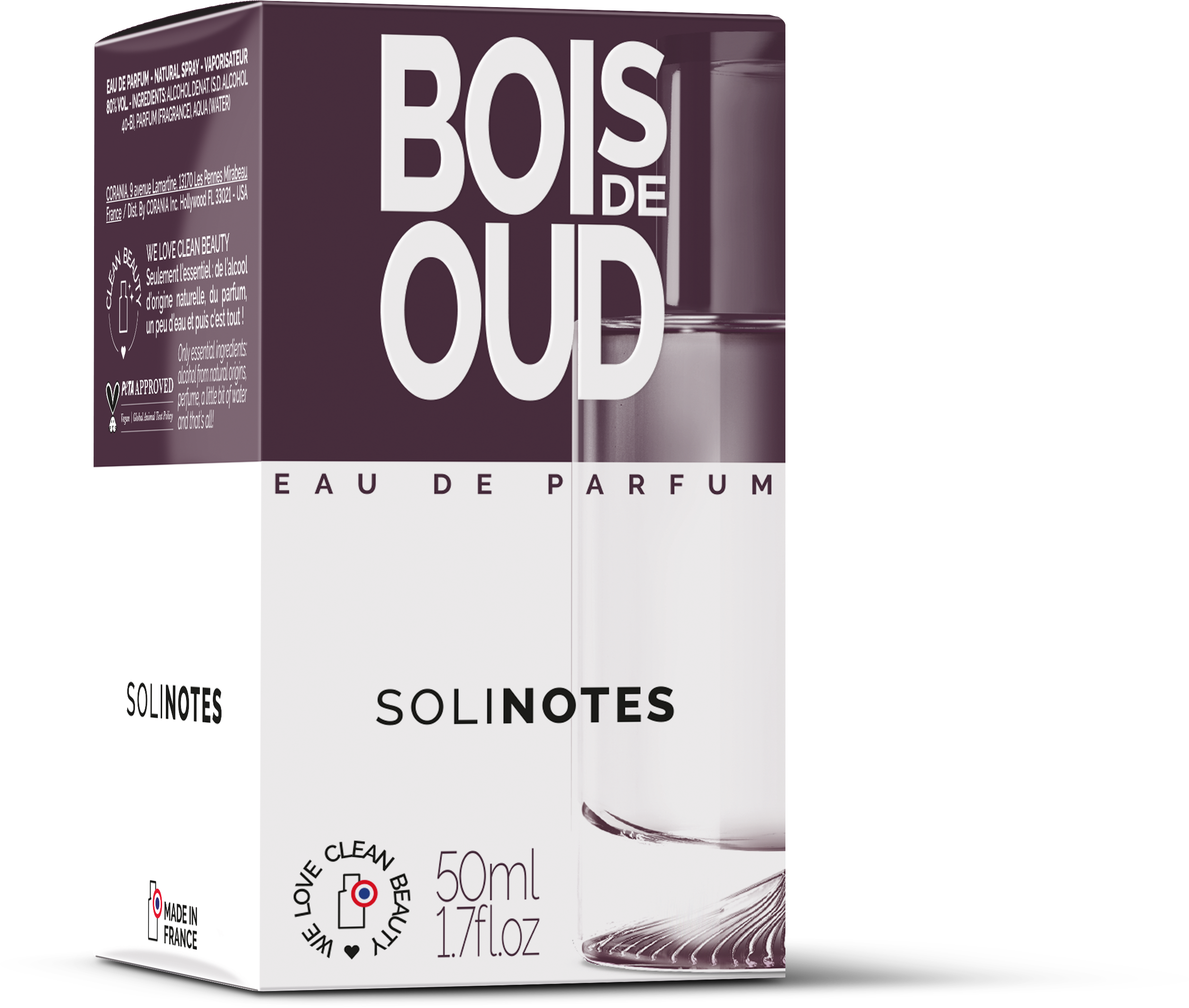 Solinotes (US Stores) - Distributed by Scents of Europe - Wholesale Perfume/Eau de Toilette - Oud Wood Perfume 1.7 oz - CLEAN BEAUTY2