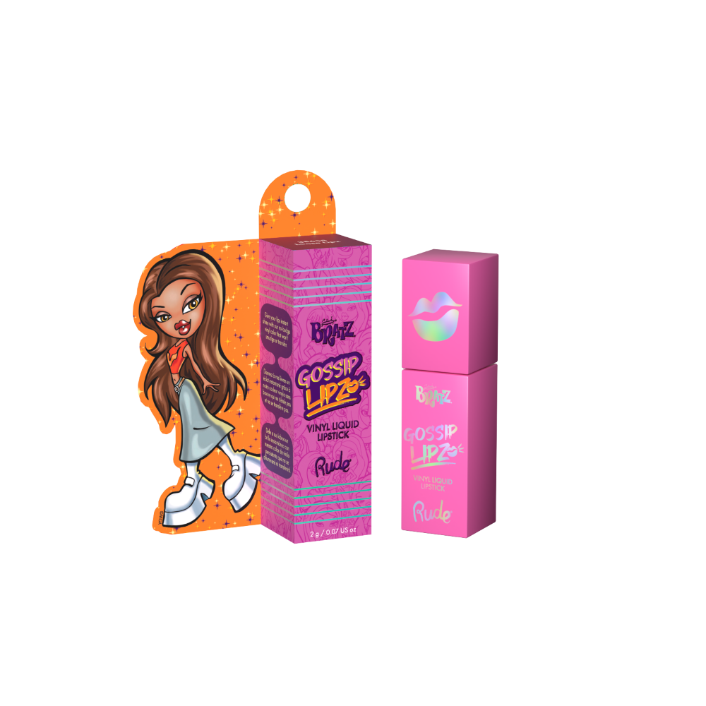 Rude Cosmetics – wholesale Läppstift – Bratz Gossip Lipz flytande läppstift med vinylfinish3