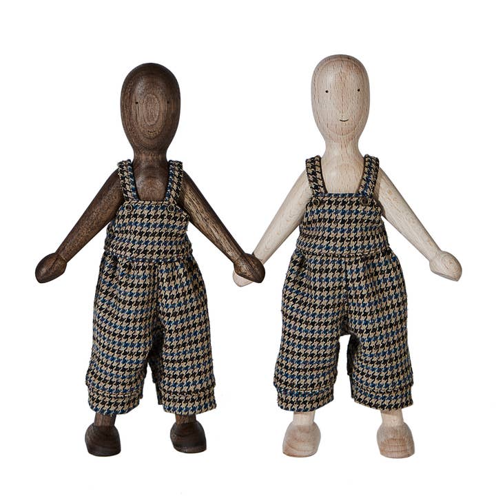 Wooden Story Sp. z o.o. - Wholesale Wood Toy - Kids - LALA- Doll (walnut) 10