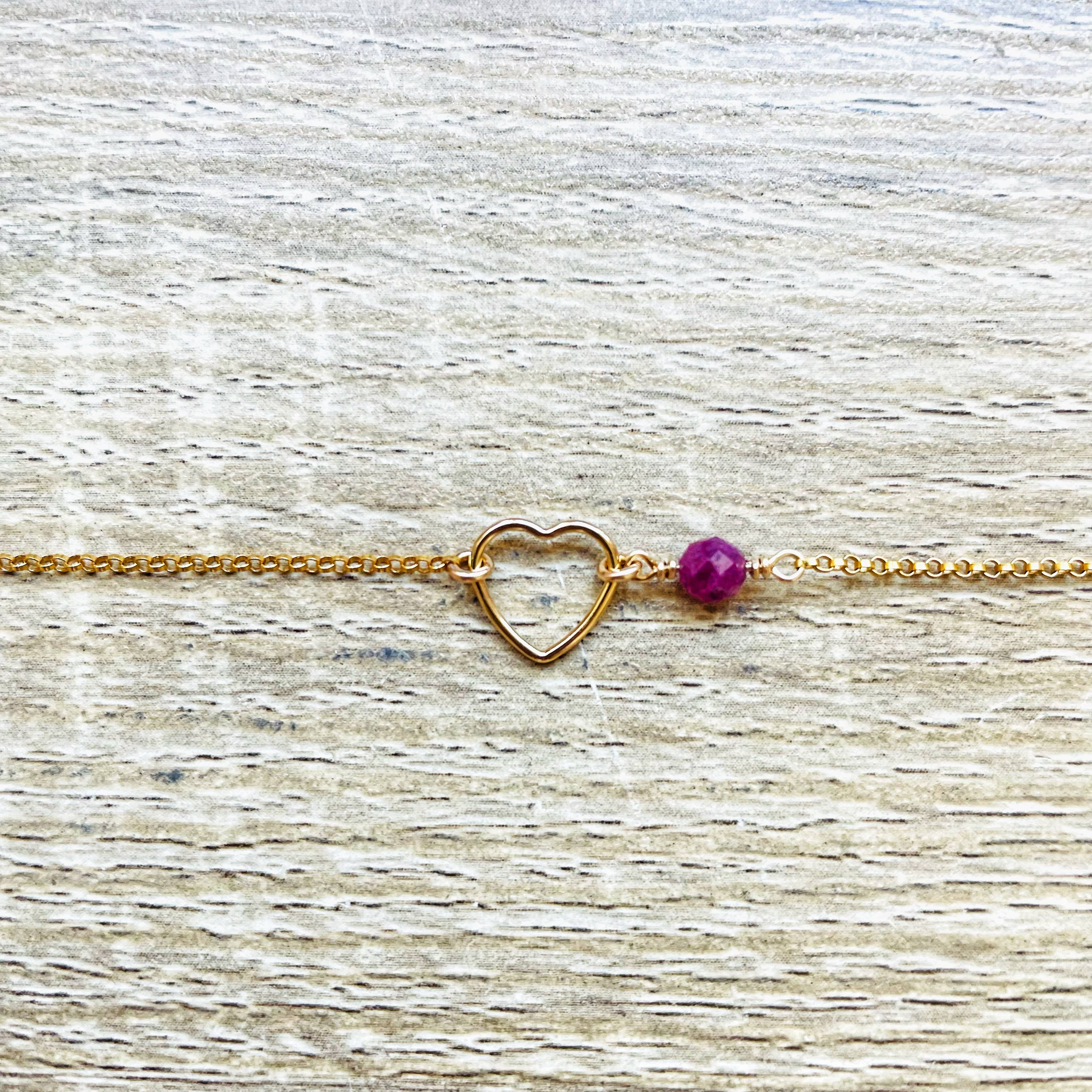 YSIE - Wholesale Bedelarmbandje - Geboortesteenarmband Mijn Hart8