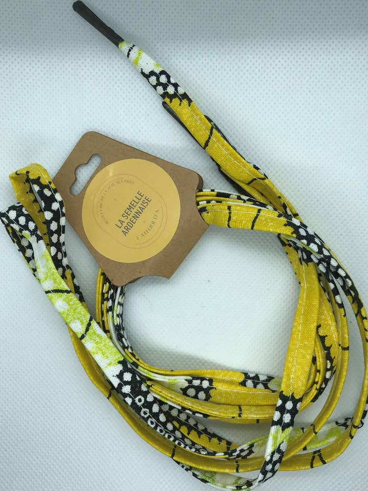 Printed laces for wholesale by La Semelle Ardennaise