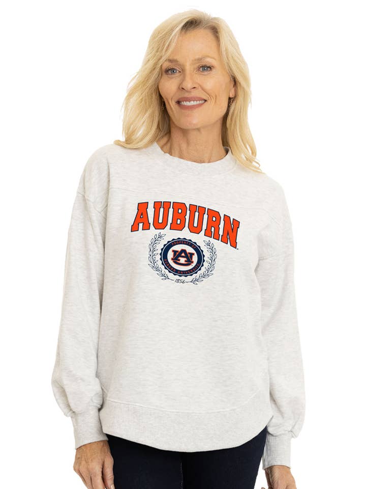 Auburn Tigers Yvette Crewneck Sweatshirt for wholesale by Flying Colors Apparel