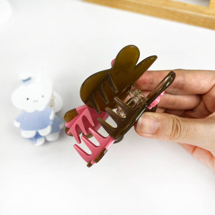 mildstyles - Wholesale Hair Clip - Women's - Cartoon cute acetate bunny hair claw clip