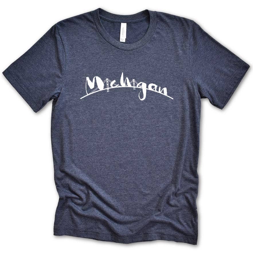 MICHIGAN VIBES - Wholesale Screen Printed T-Shirt - Unisex - The Mac Tee2