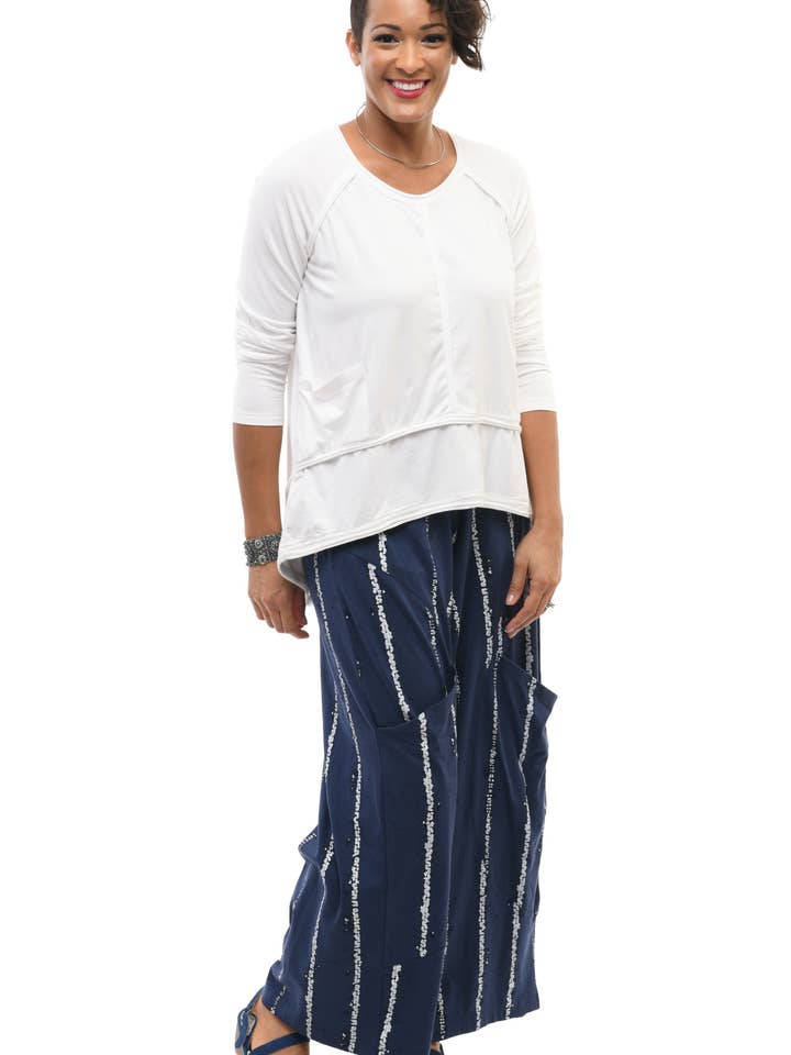 SDM811 Presley in Crema* per la vendita all'ingrosso da parte di Tulip Clothing