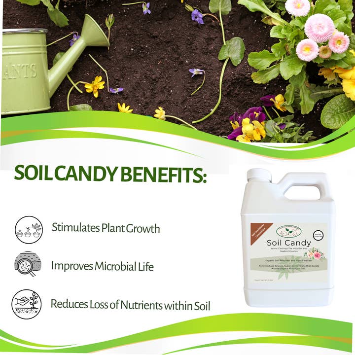 Happy Bunny Farms - Wholesale Fertilizer - Soil Candy Worm Castings Tea, Organic