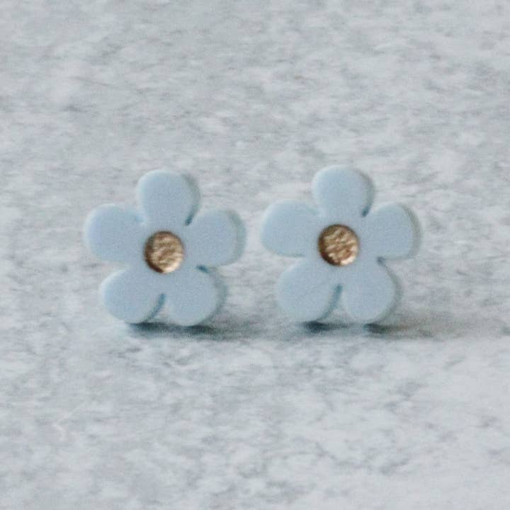 Wondermint Goods - Wholesale Stud/Post Earrings - Daisy Stud Earrings3