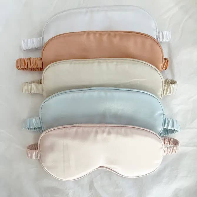 LoveLina - Wholesale Sleep/Eye Mask - Silky Satin Sleep Eye Masks with Ribbon - GRACIA