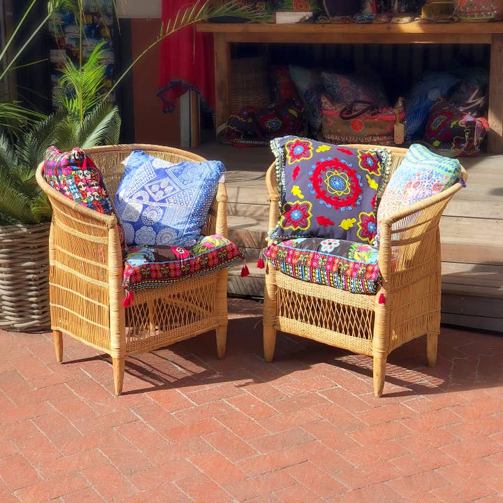 Traditional Malawi Cane Chairs (Set of 2) and other Purchase Wholesale cane furniture. Free Returns & Net 60 Terms on Faire trending on Faire.