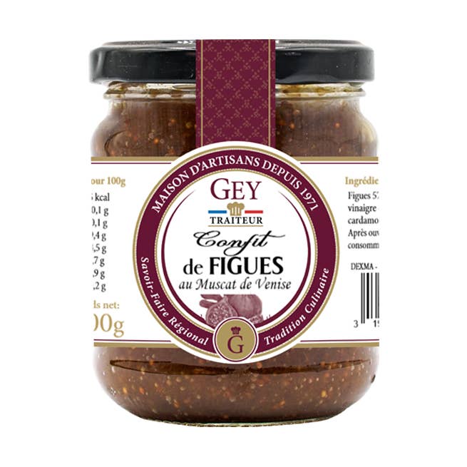 Fig Jam 21cl - Raoul Gey Traiteur - 4431 for wholesale by Maison RGEY