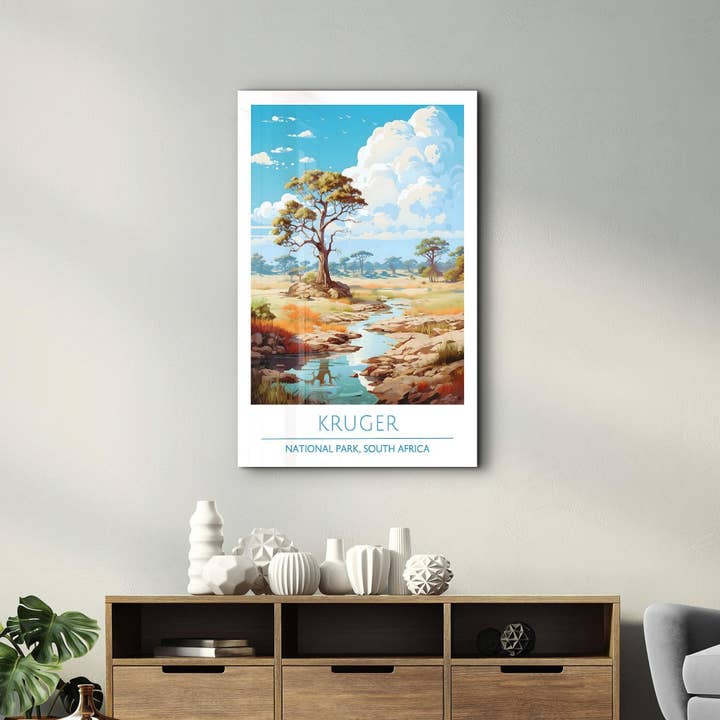 Artdesigna KG - Wholesale Art Print - Kruger-National Park South Africa-Travel Posters | Glass Wall Art2