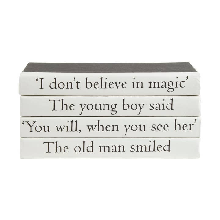 E. Lawrence, Ltd. – Livro de exibição por atacado – 4 Vol. Não Acredito em Magia Capas Pretas