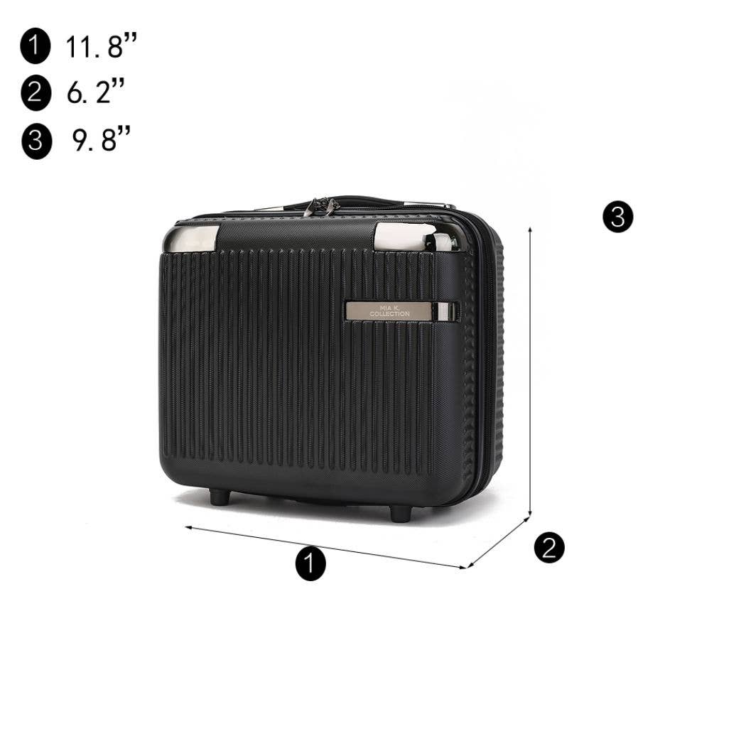 MKF Collection - Wholesale Luggage - MKF Collection Tulum 4-piece luggage set by Mia K14