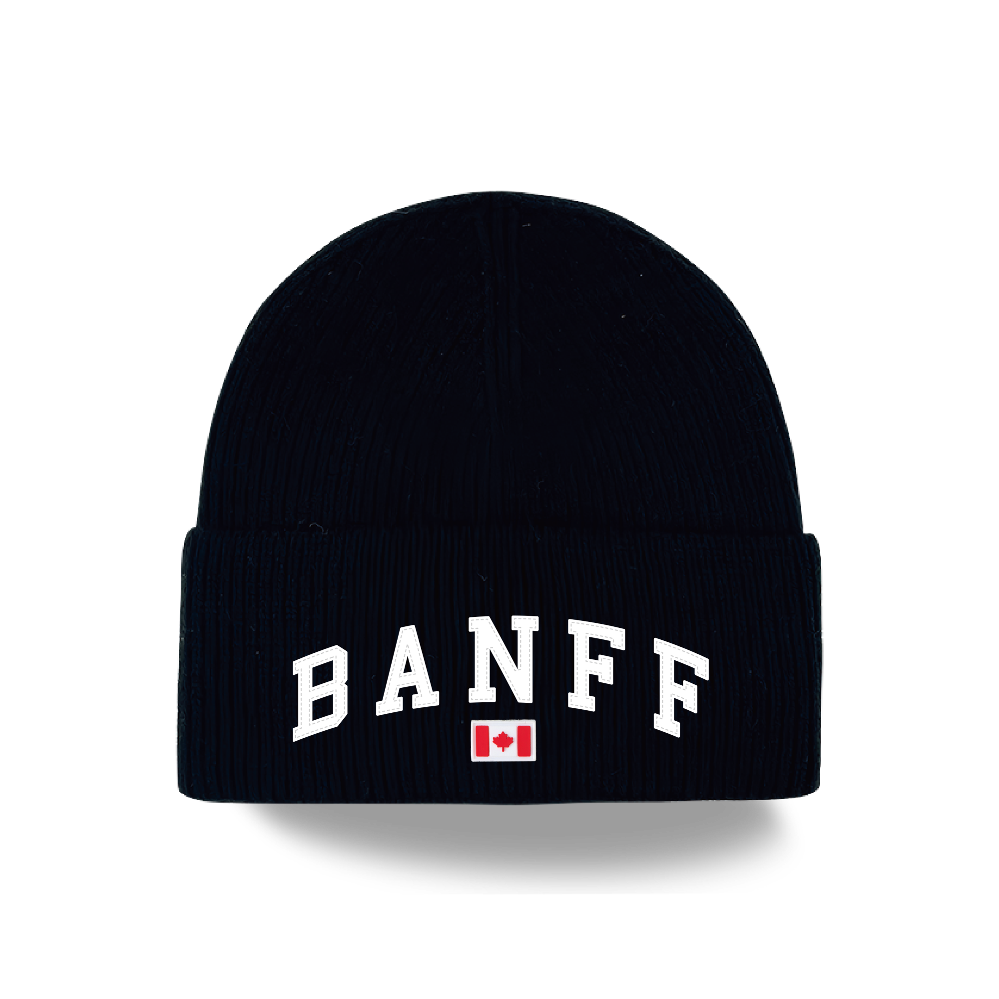 Northern Icons Canada - Vente Bonnet – unisexe - Bonnet Banff Canada – Souvenir de Bonnet Tricoté d'Hiver0