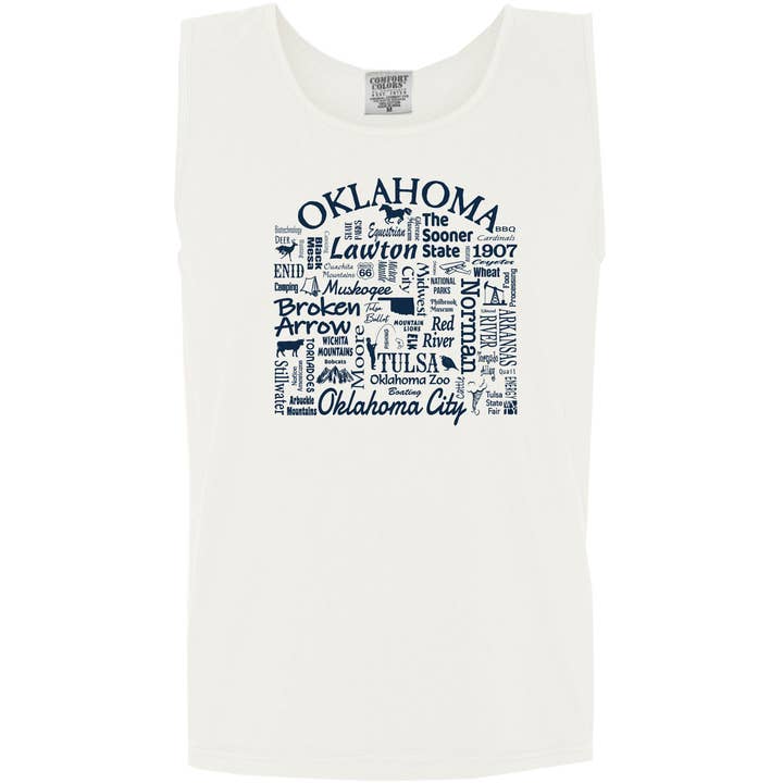 Débardeur Unisexe - Oklahoma - Où la vie vous emmène pour la vente par The Buffalo Works