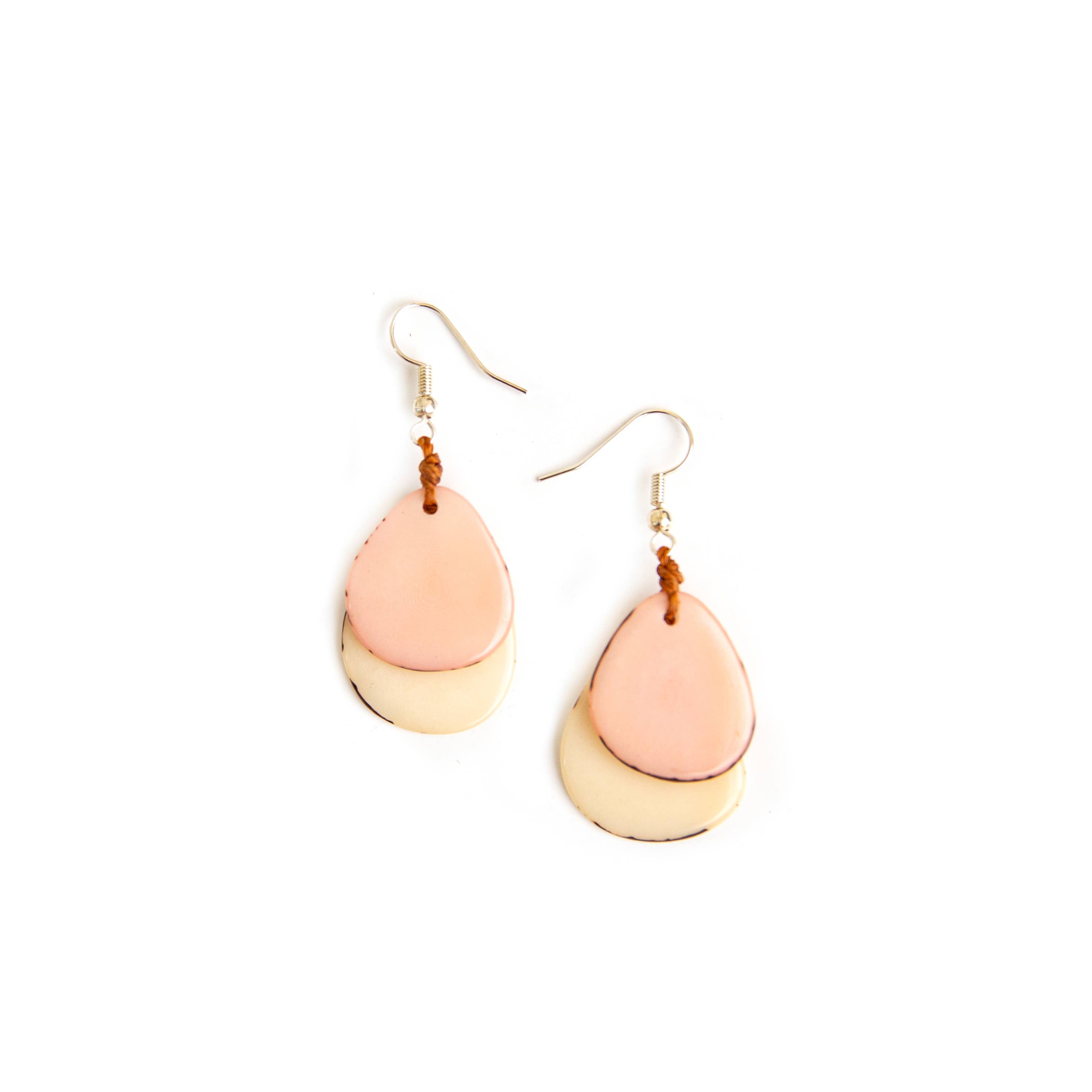 Organic Tagua Jewelry – Großhandel Ohrhänger – Fiesta Ohrringe3