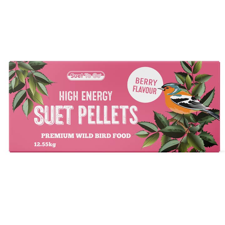 Suet To Go Suet Pellets 12.55kg - Berry | Wild Bird Food for wholesale by Natures Grub