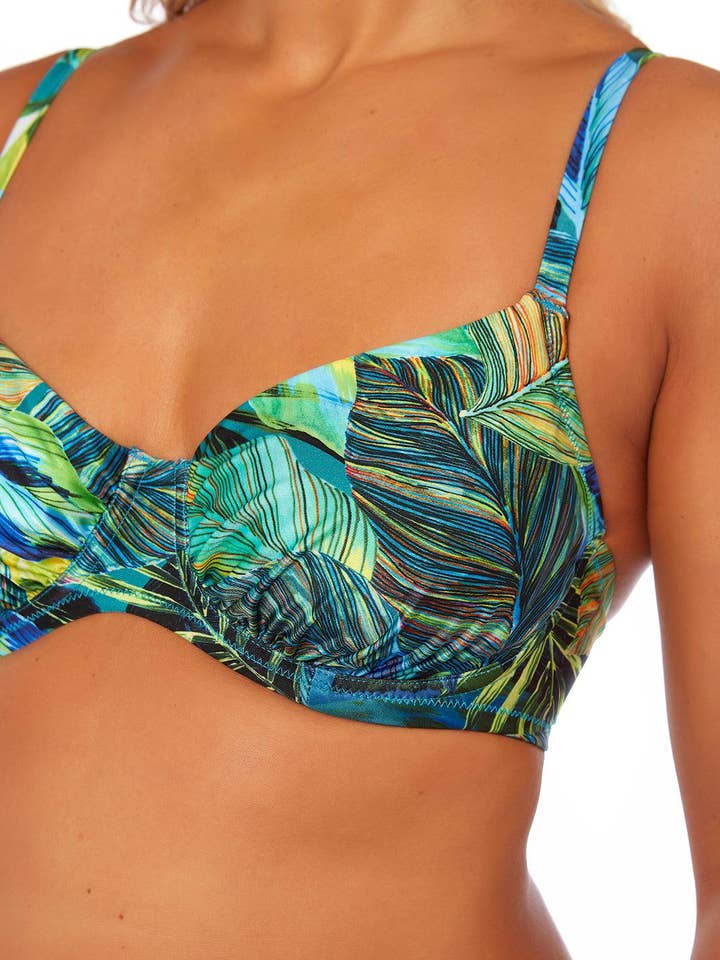 Seaspray Swimwear – wholesale Swim top – Women's – Eden Underwired Bikini Green3