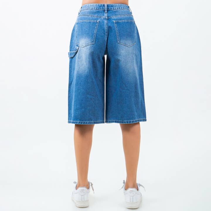 American Bazi – wholesale Shorts – Dam – American Bazi vida carpenter-jeansshorts i denim2