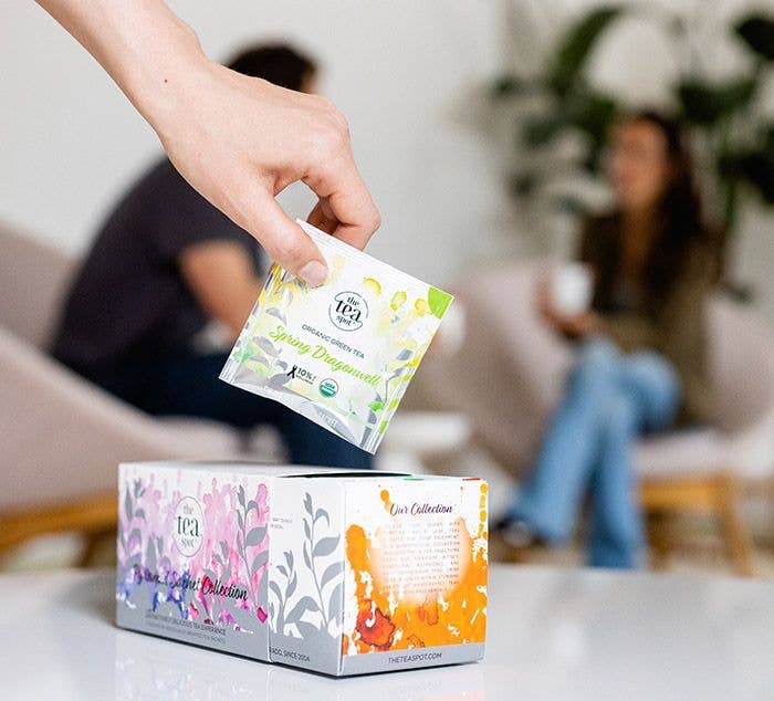 The Tea Spot - Vente Sachets de thé - Collection de thé Pyramid Sachet3