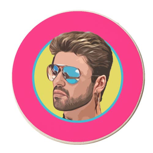 Coasters 'Cool George' by DOLLY WOLFE for wholesale by ART WOW