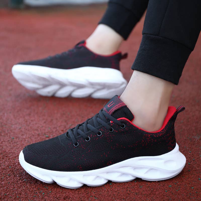 Calseosvic – wholesale Athletic trainers – Women′s – Light Fabric Fashion Pop Mesh Running Shoes5