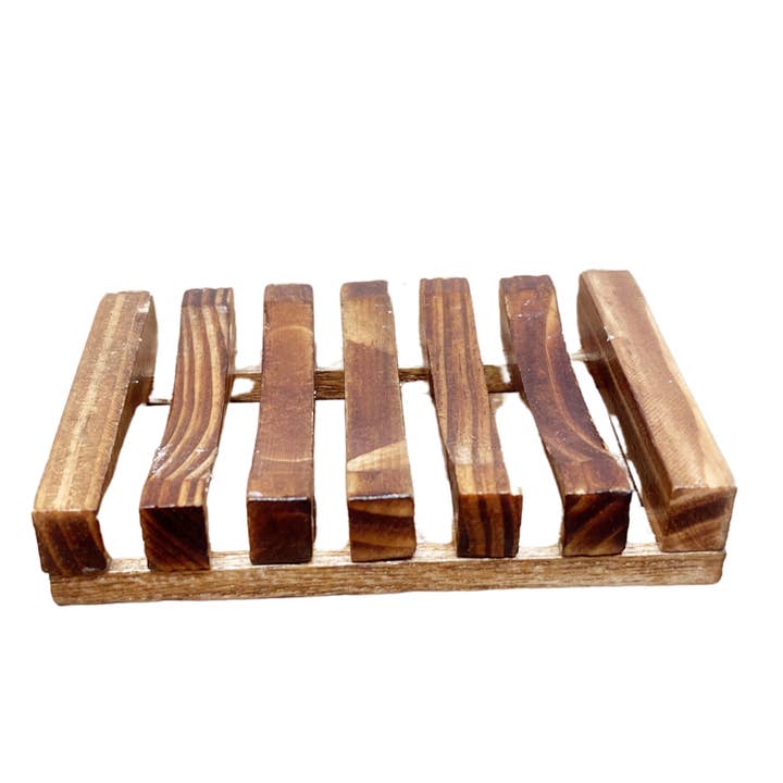 Wooden Soap Tray for wholesale by Petals and Patch