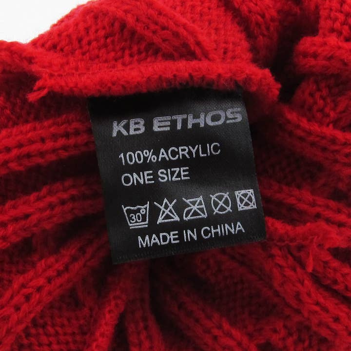 KBETHOS - Wholesale Beanie - Unisex - Cuffless Cable Knit Beanie59