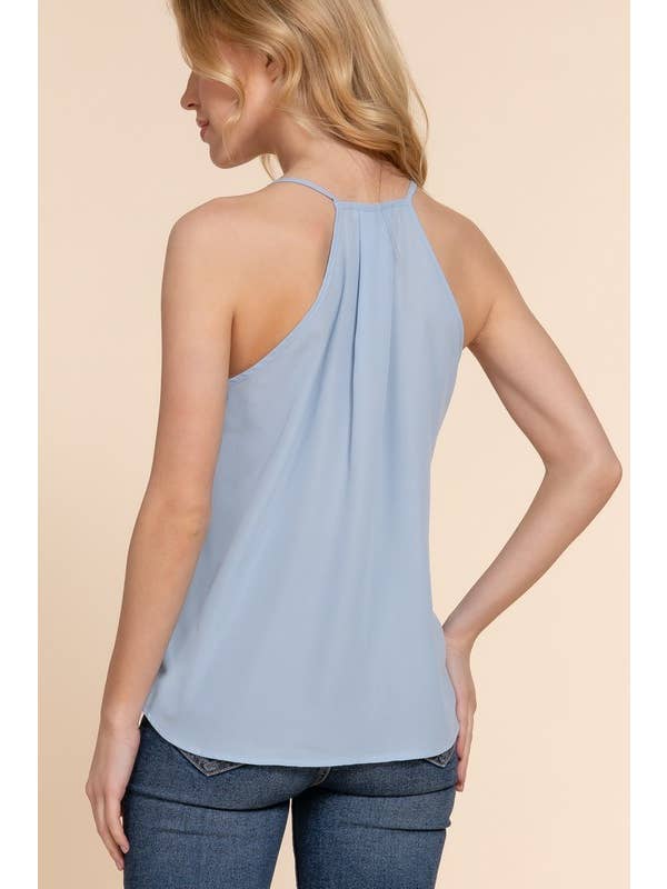 Active Basic | Active USA - Wholesale Camisole - Women's - V-neck Surplice Woven Cami Top17