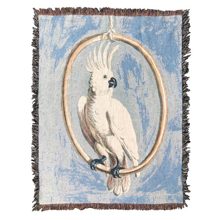 Sulphur-crested Cockatoo XL Blanket for wholesale by Inner Decay