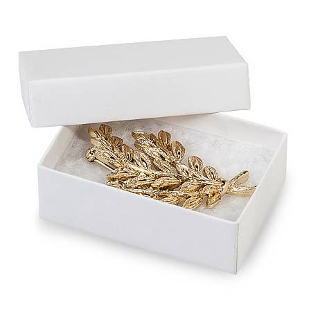 Recycled White Jewelry & Gift Boxes for wholesale on Faire0